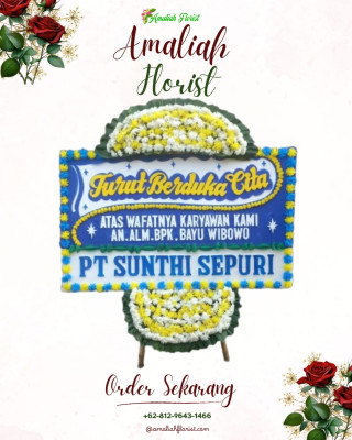 Papan Bunga Duka di Ampah Kota