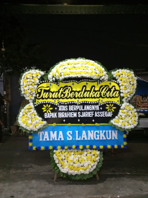 Papan Bunga Duka di Ampah Kota