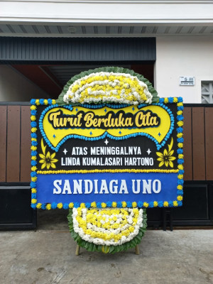 Papan Bunga Duka di Ampah Kota